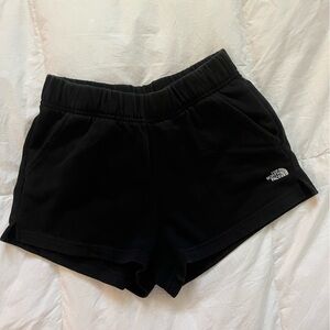 Black north face shorts